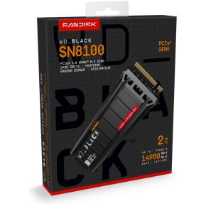 Sandisk wd black sn8100 2tb heatsink 7 orig - WD_BLACK SN8100 2TB NVMe SSD met Heatsink