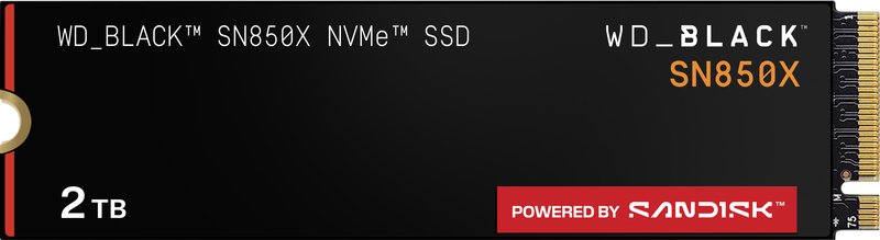 Sandisk wd black sn850x 2tb - WD Black SN850X 2TB SSD