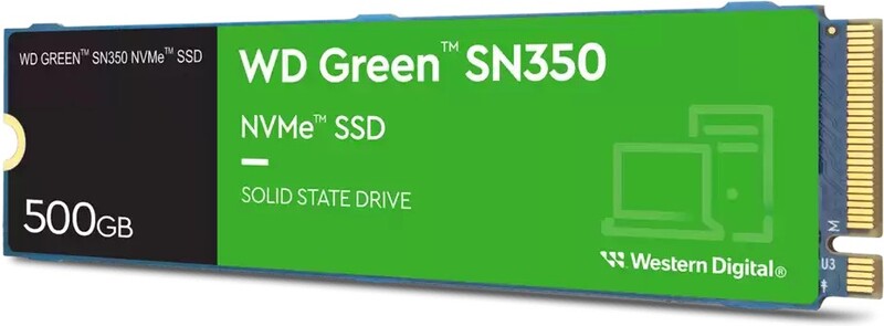 Sandisk wd green sn350 500gb 2 orig - Western Digital Green SN350 NVMe SSD 500GB M.2 2280 PCIe Gen3 x4