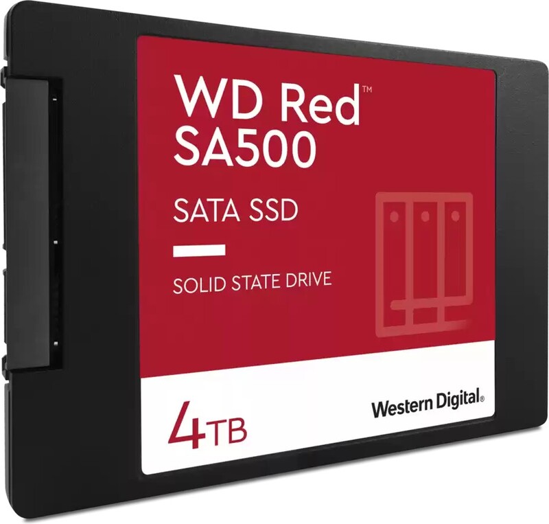 Sandisk wd red sa500 4tb sata 3 orig - WD Red SA500 4TB SATA SSD