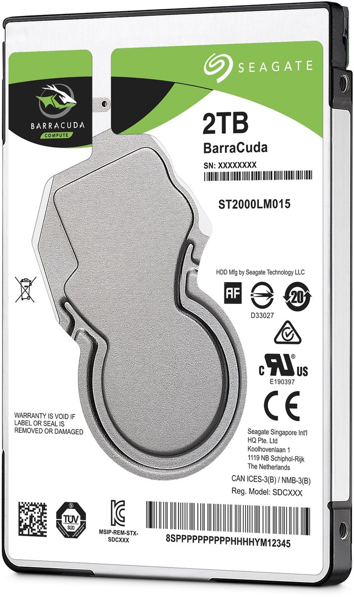BarraCuda 2TB 2.5" Internal Hard Drive - afbeelding 3