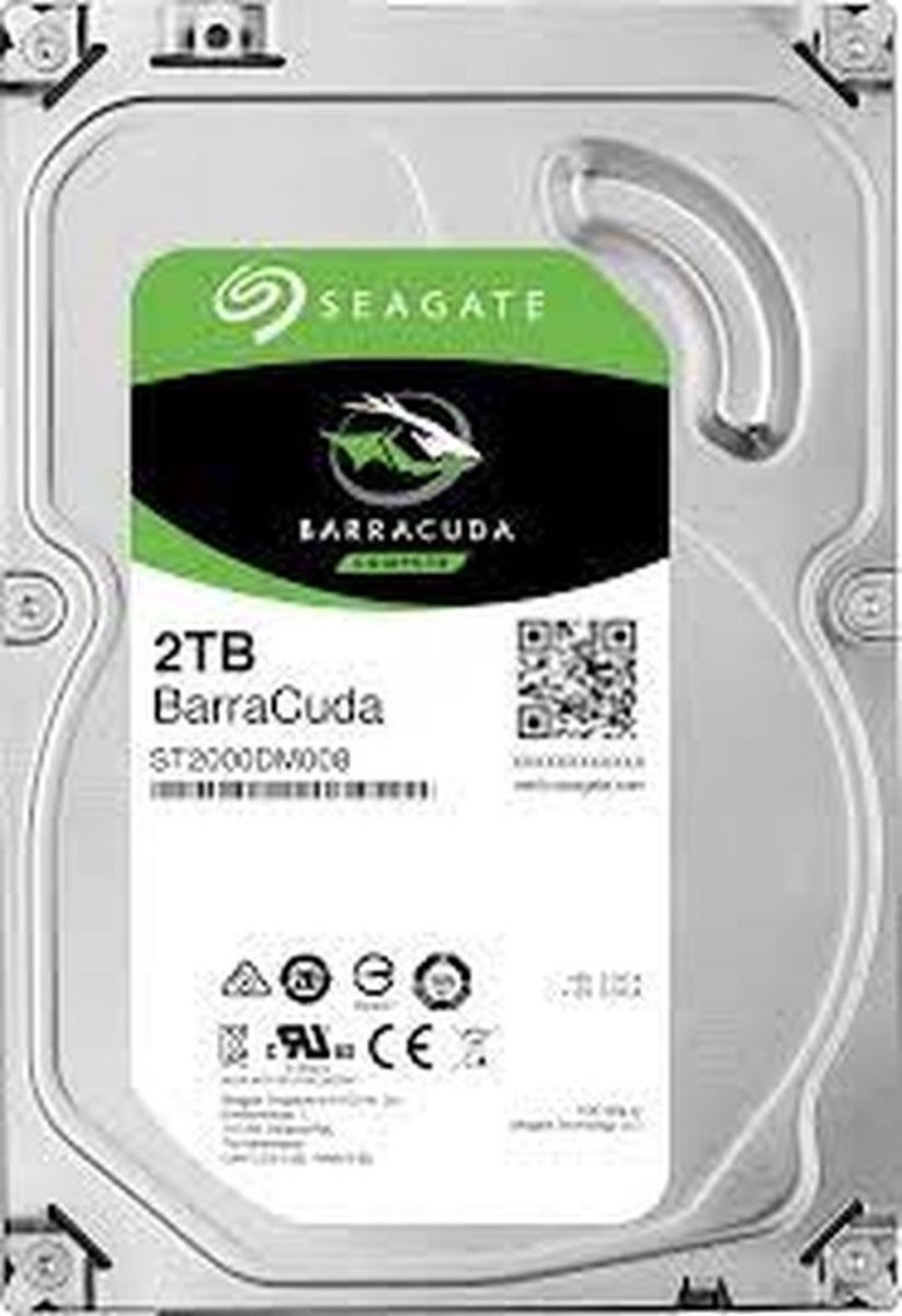 BarraCuda 2TB 3.5" 7200RPM SATA III Hard Drive - afbeelding 3