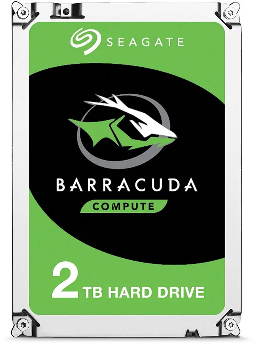 Seagate Seagate Barracuda - Interne Harde Schijf - Desktop Hdd - 3.5 Inch - 2 Tb