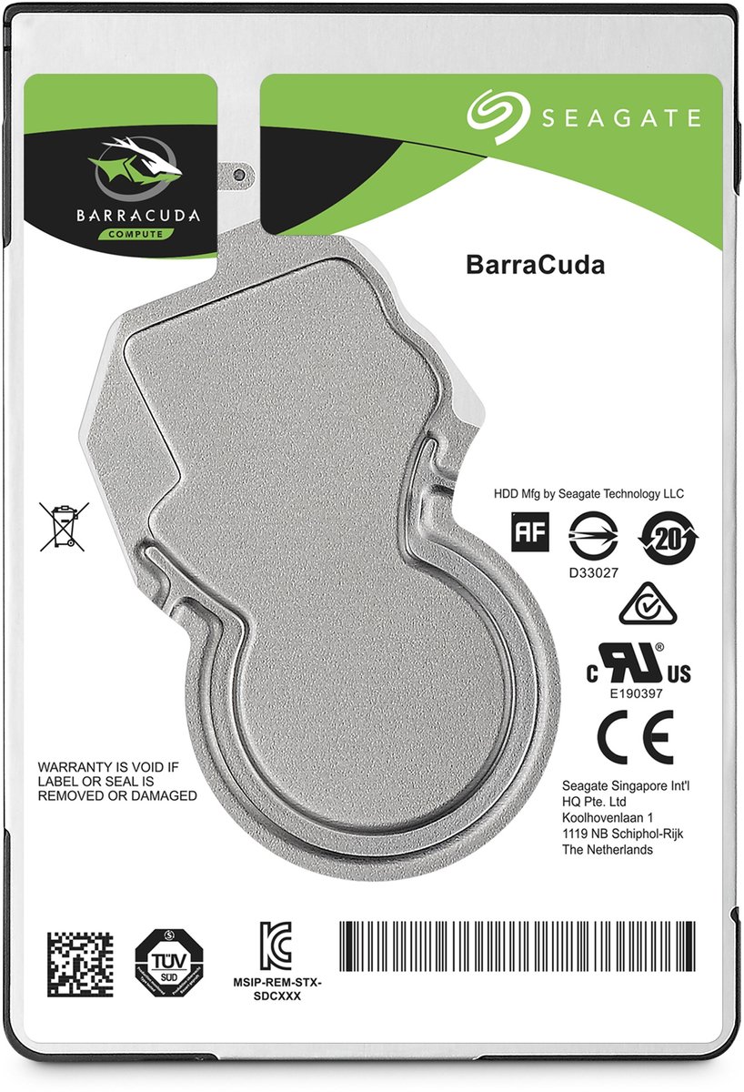 Seagate Barracudae Harde Schijf - Desktop Hdd - 2.5 Inch - 500 Gb - afbeelding 2