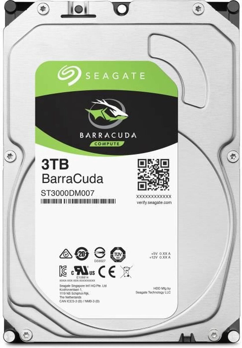 Barracuda 3TB 3.5 inch Interne Harde Schijf - afbeelding 3