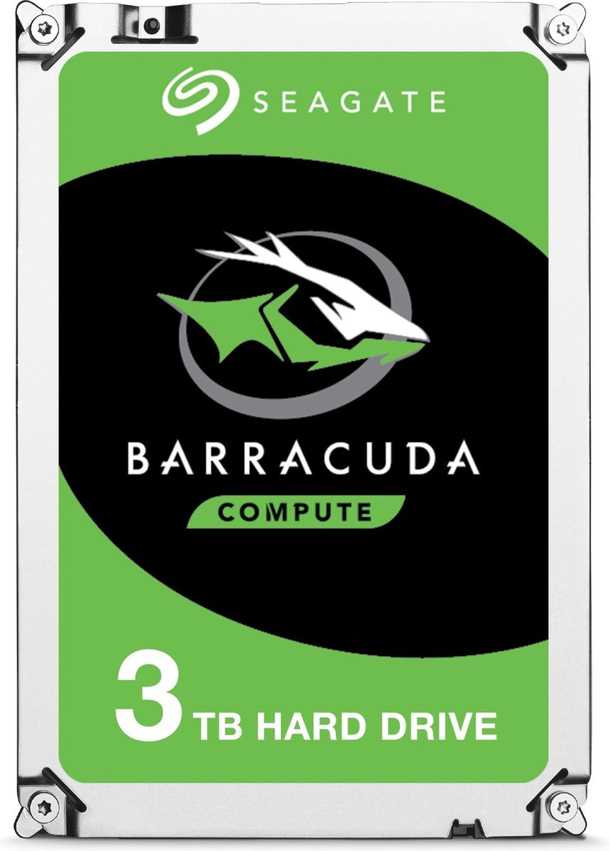 Seagate Seagate Barracuda Serie - Interne Harde Schijf - 3Tb - 5400 Rpm