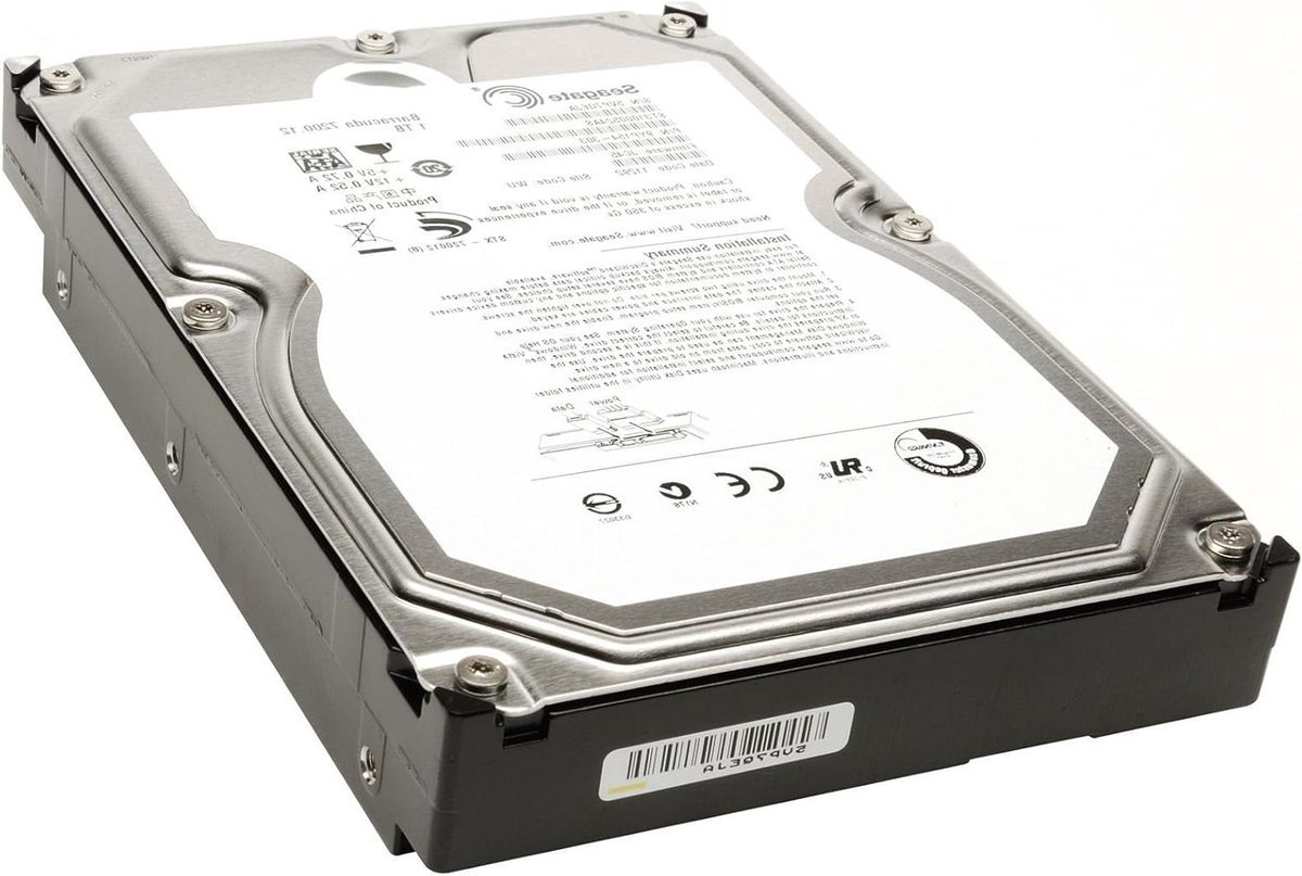 Seagate Seagate Barracuda St31000524As 1Tb Interne Harde Schijf (8,9 Cm (3,5Inch), 7200Rpm, 32Mb Cache, Sata)