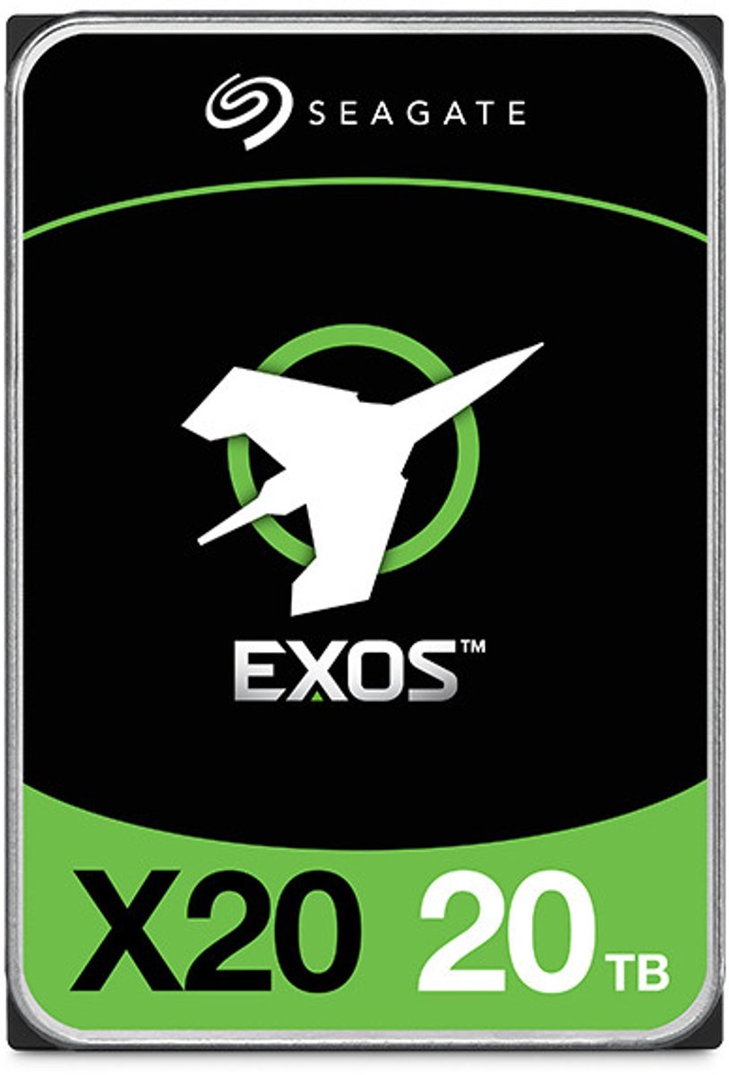 Seagate Seagate Enterprise Exos X20 Interne Harde Schijf 20 Tb 7200 Rpm 3.5" Sas
