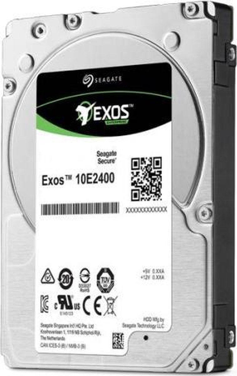 Seagate Seagate Enterprise St600Mm0099 Interne Harde Schijf 600 Gb 10000 Rpm 256 Mb 2.5" Sas