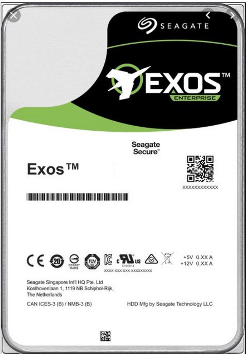 Seagate Seagate Exos X16 3.5'' 14000 Gb Sas