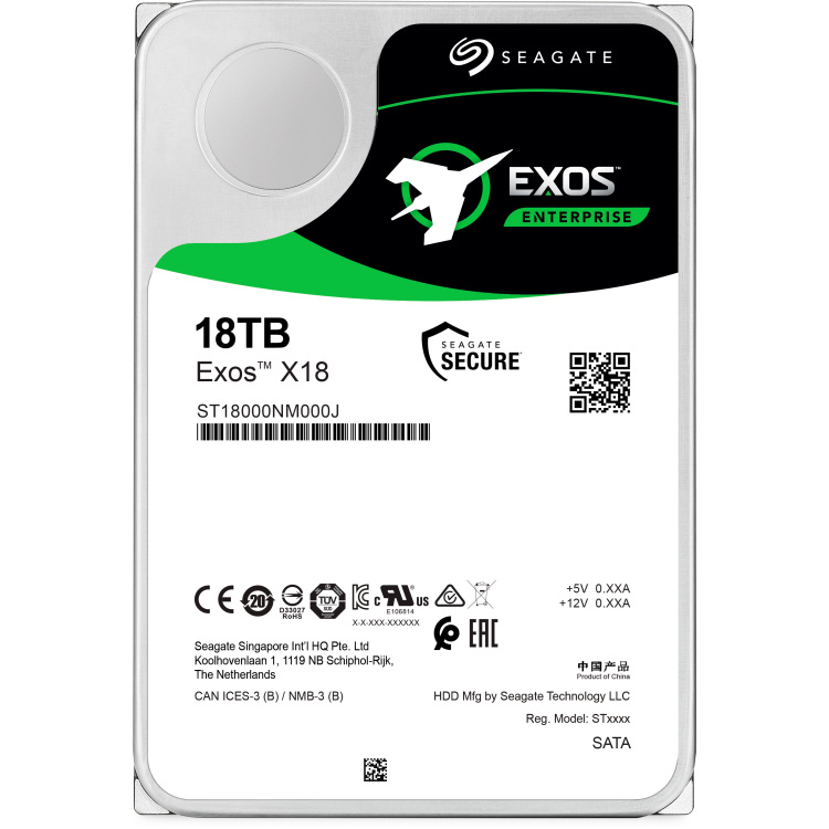 Seagate Seagate Exos X18 18 TB harde schijf
