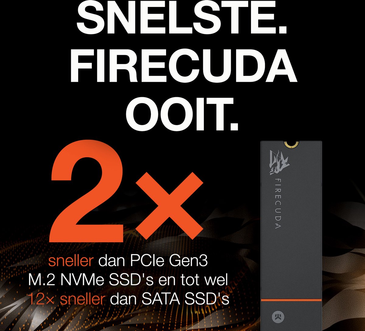 FireCuda 530 2TB M.2 NVMe PCIe Gen4 SSD met EKWB Heatsink - afbeelding 5