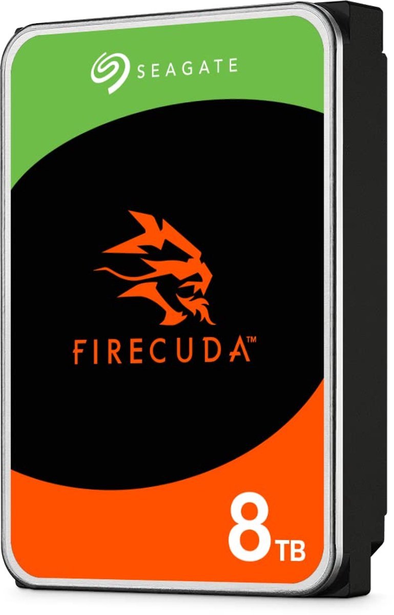 Seagate Seagate Firecuda - Hdd 8Tb - Interne Harde Schijf - 3,5" - Cmr Sata 6Gb/S 7200 Rpm - 256 Mb Cache - 300Tb/Jaar