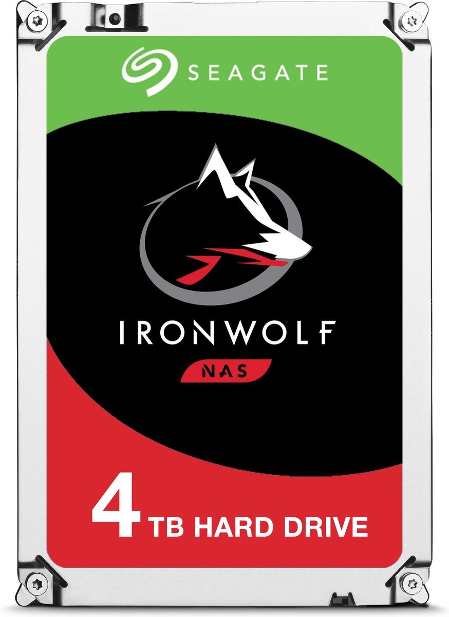 Seagate Seagate Ironwolf - Interne Harde Schijf - 4 Tb