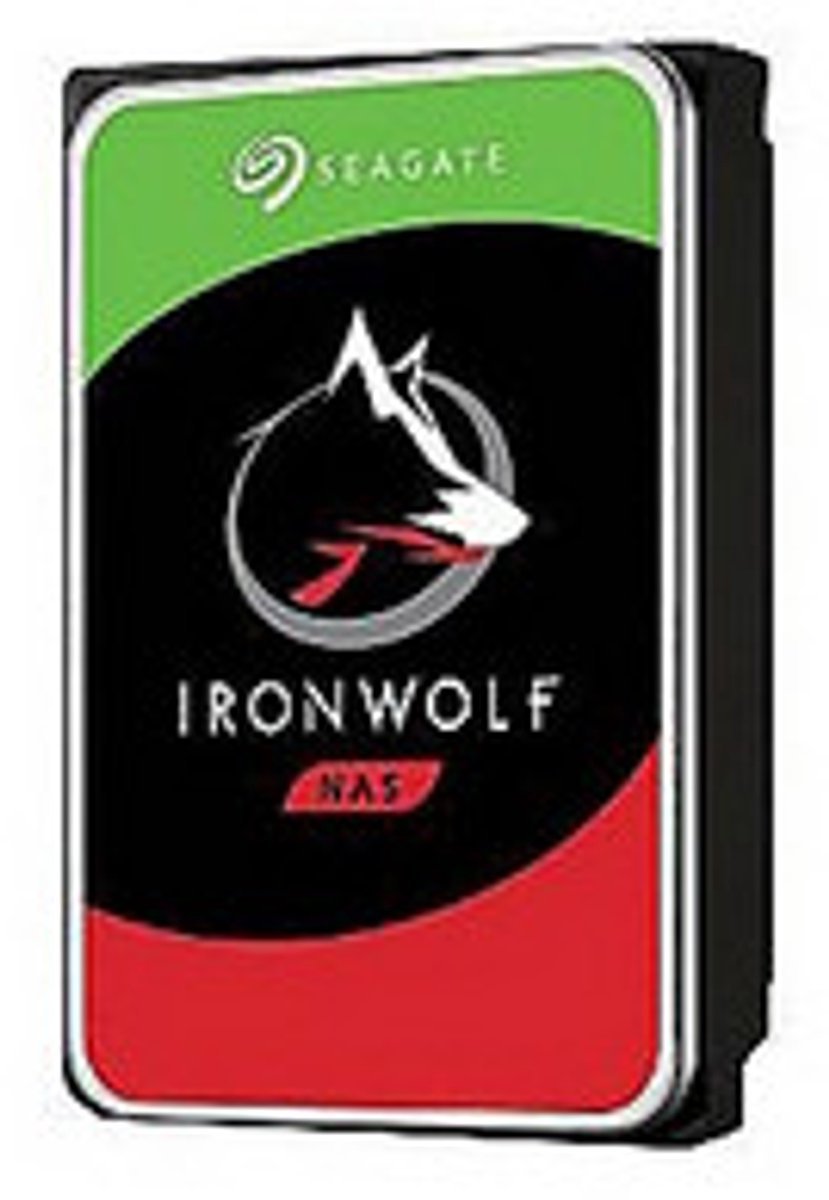 Seagate Seagate Ironwolf - Interne Harde Schijf - Nas Hdd - 256Mb Cache - 1 Tb