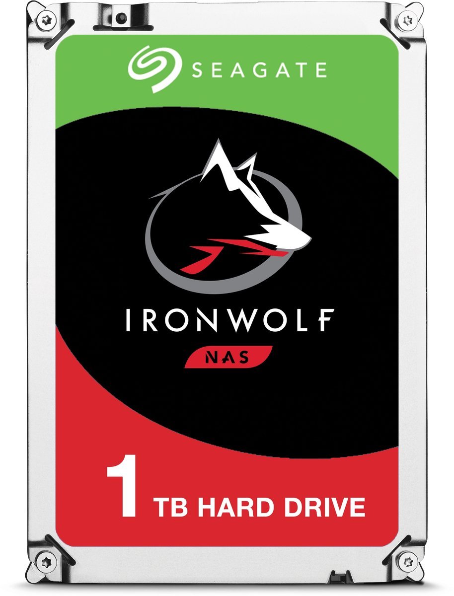 Seagate Seagate Ironwolf - Interne Harde Schijf - 1 Tb