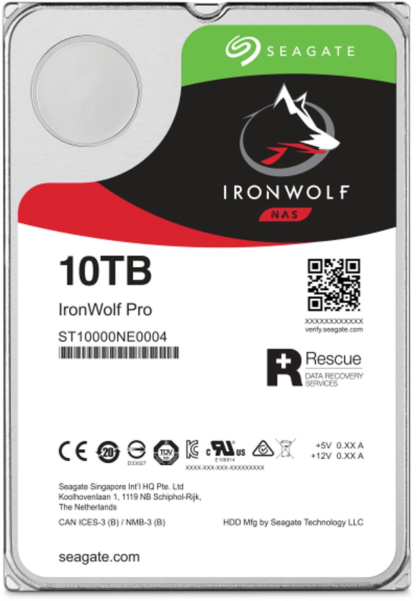 IronWolf Pro 10TB NAS Hard Drive - afbeelding 4