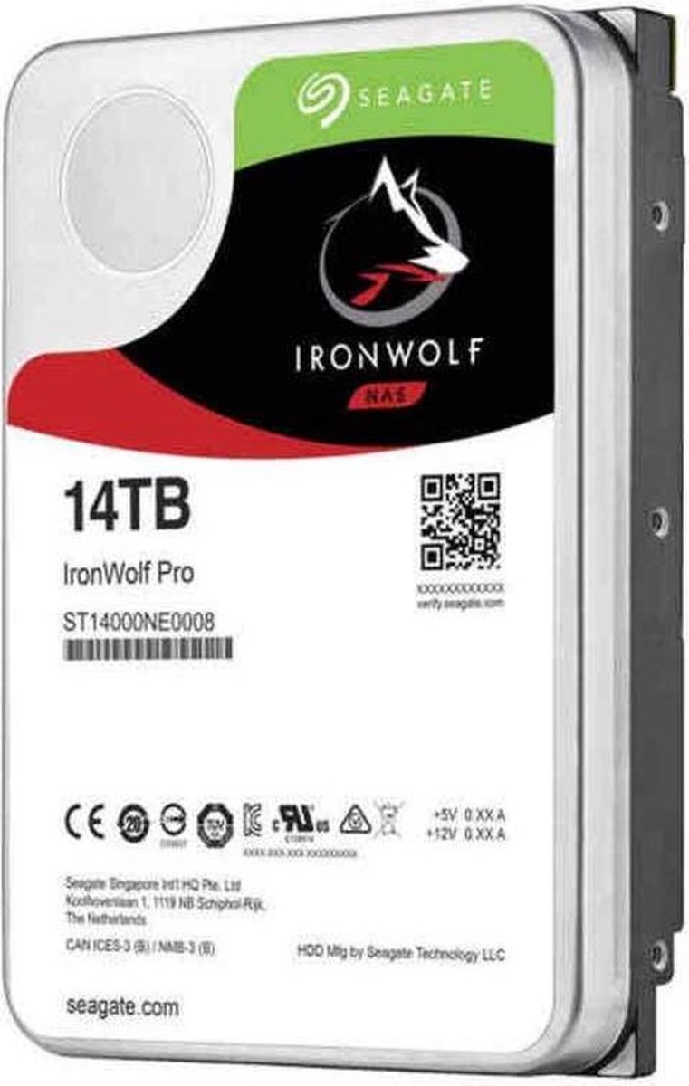Seagate ironwolf pro st16000ne000 inte 5 orig - Seagate IronWolf Pro ST16000NE000 16TB 7200RPM NAS HDD