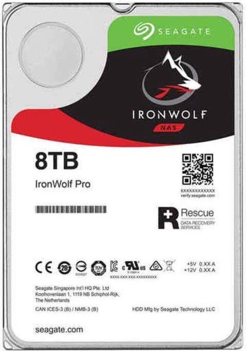 Seagate ironwolf pro st16000ne000 inte 6 orig - Seagate IronWolf Pro ST16000NE000 16TB 7200RPM NAS HDD