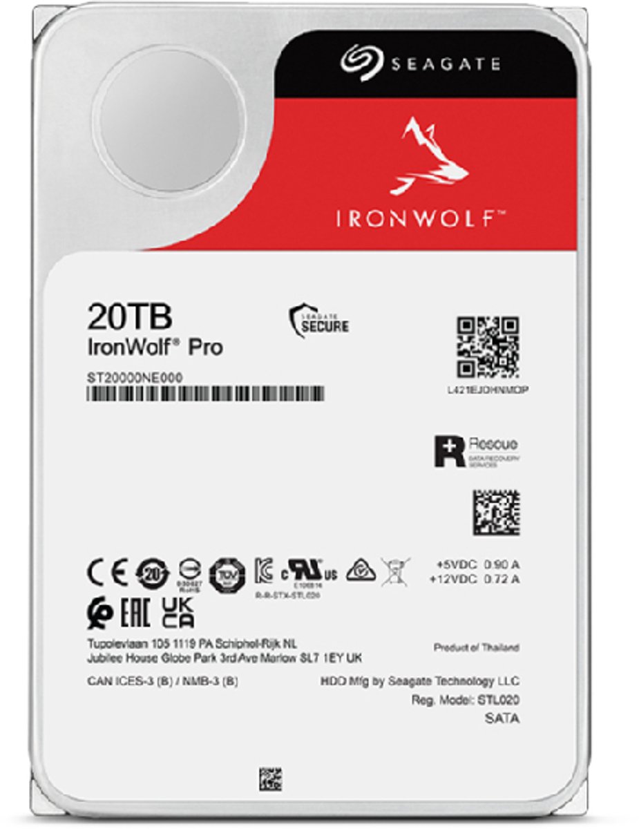 IronWolf Pro 20TB - afbeelding 6