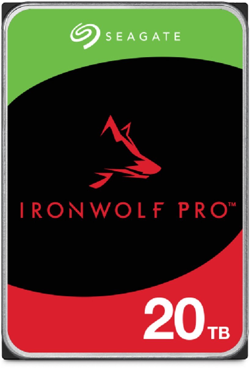 Seagate Seagate Ironwolf Pro St20000Nt001 Interne Harde Schijf 20 Tb 7200 Rpm 256 Mb 3.5"