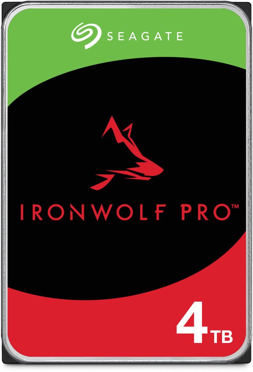 Seagate Seagate Ironwolf Pro St4000Vna06 Interne Harde Schijf 4 Tb 5400 Rpm 3.5" Sata Iii