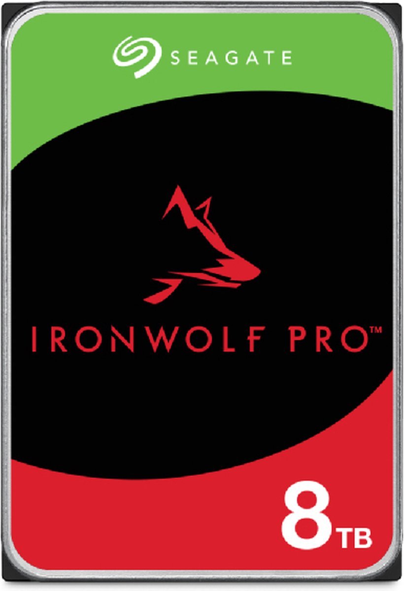Seagate Seagate Ironwolf Pro St8000Nt001 Interne Harde Schijf 8 Tb 7200 Rpm 256 Mb 3.5" Sata Iii