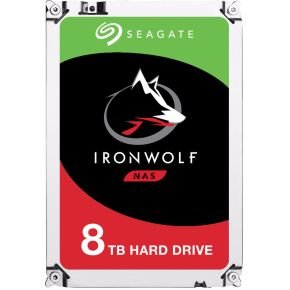Seagate Seagate Ironwolf St8000Vn004 Hard Drive - 3.5 Internal - 8 Tb - Sata (Sata / 600) - 7200 Rpm - Buffer 256 Mb