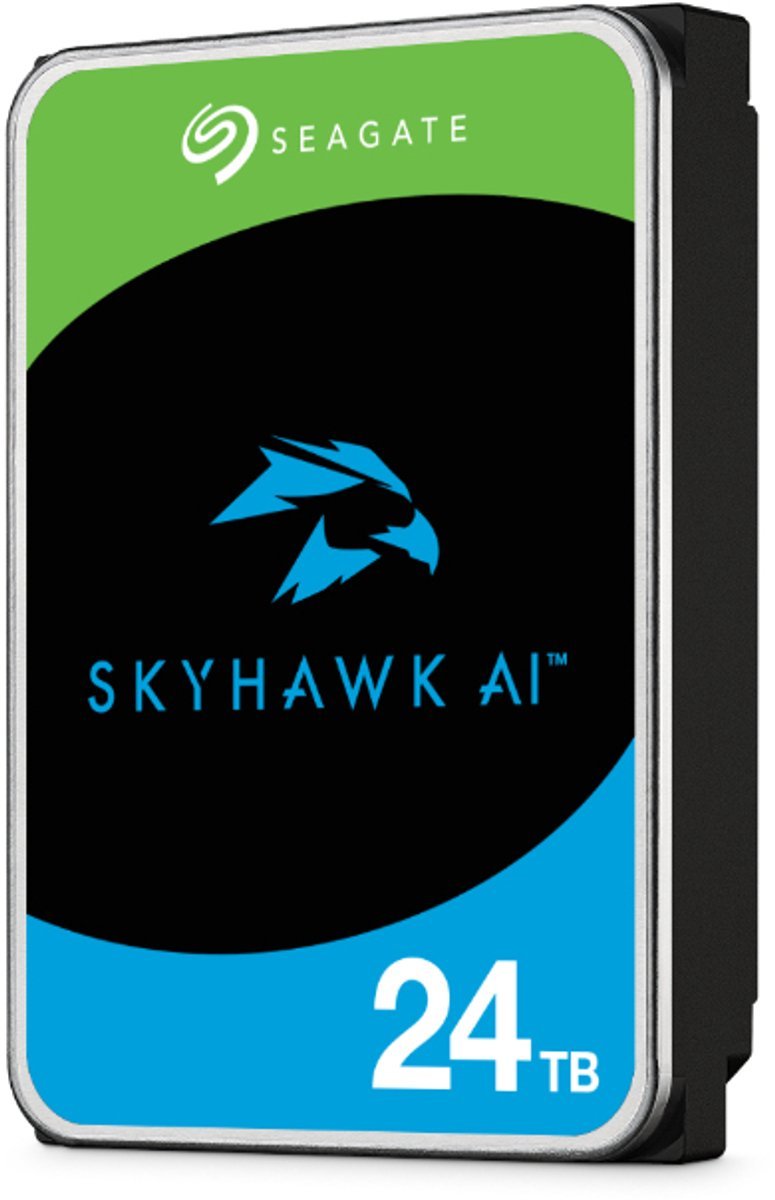 Seagate Seagate Skyhawk Ai Interne Harde Schijf 24 Tb 7200 Rpm 512 Mb 3.5" Sata Iii