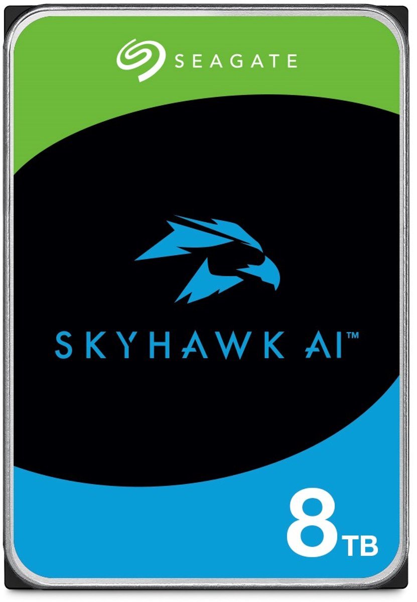 Seagate Seagate Skyhawk Ai - Interne Harde Schijf - 8Tb - 7200Rpm - Sata Iii