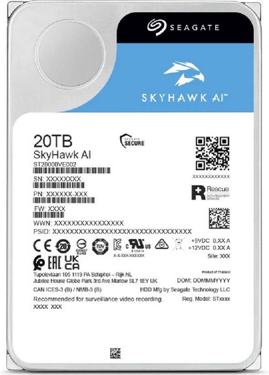 SkyHawk AI 24TB Surveillance Hard Drive - afbeelding 9
