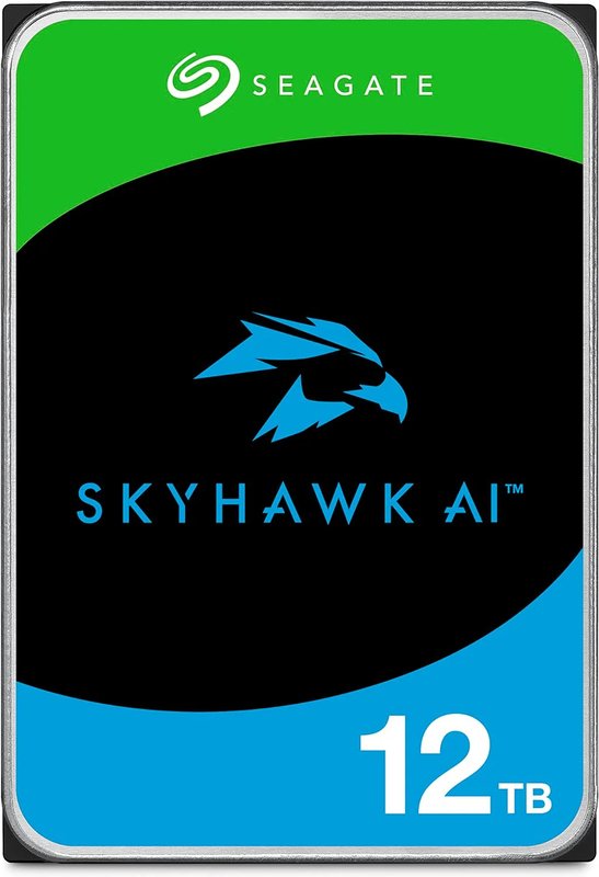 Seagate Seagate Skyhawk Ai Serie - Interne Harde Schijf - 12Tb - 7200 Rpm - 512 Mb Cache