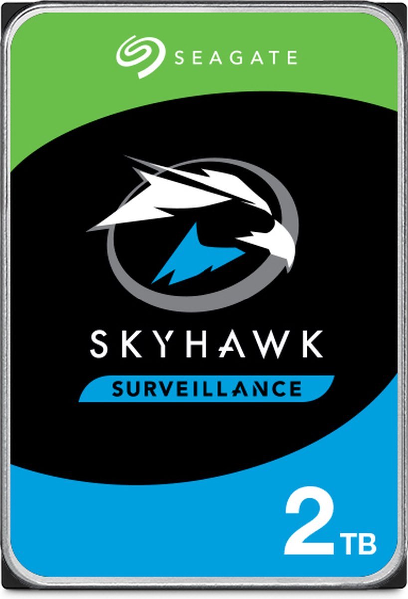 Seagate Seagate Skyhawk Surveilance Interne Harde Schijf 2 Tb 5400 Rpm 128 Mb 2.5" Sata Iii