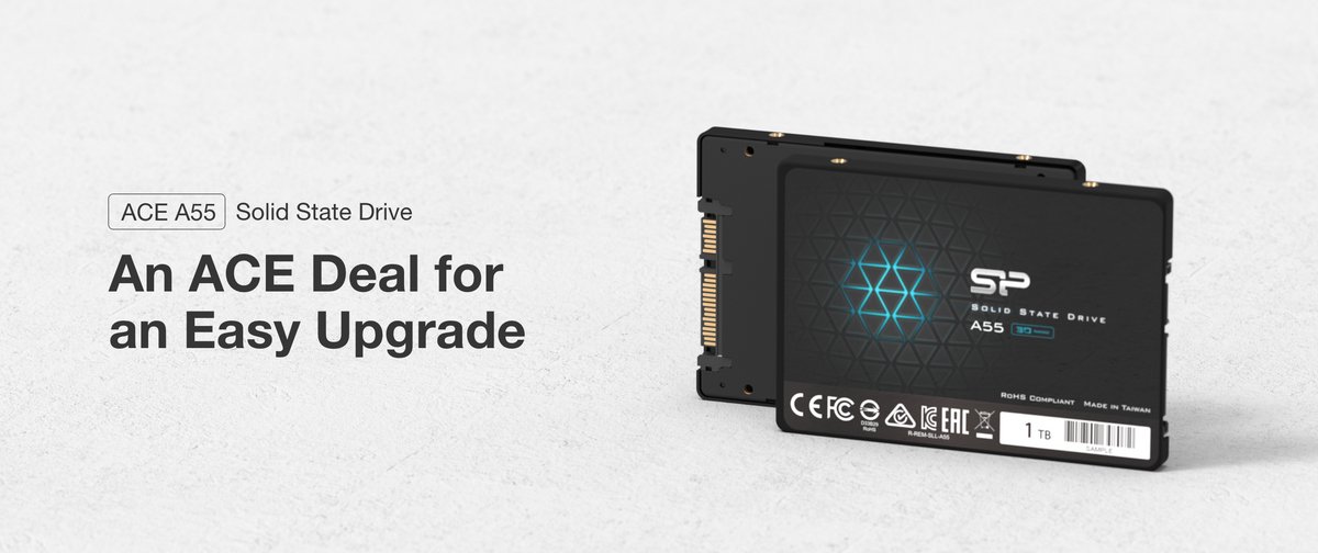 Silicon Power - Ace A55 - 128Gbe Ssd - 2,5 Inch - Sata Iii - 3D Nand opslag - afbeelding 2