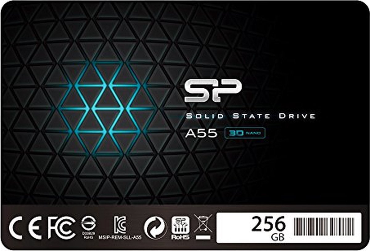 Silicon Power - Ace A55 - 256Gbe Ssd - 2,5 Inch - Sata Iii - 3D Nand opslag - afbeelding 6