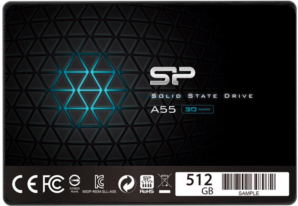 Silicon Power - Ace A55 - 4Tbe Ssd - 2,5 Inch - Sata Iii - 3D Nand opslag - afbeelding 9