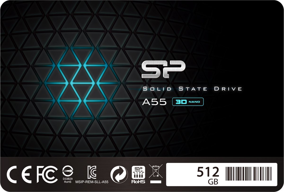 Silicon Power Silicon Power - Ace A55 - 512Gb - Interne Ssd - 2,5 Inch - Sata Iii - 3D Nand