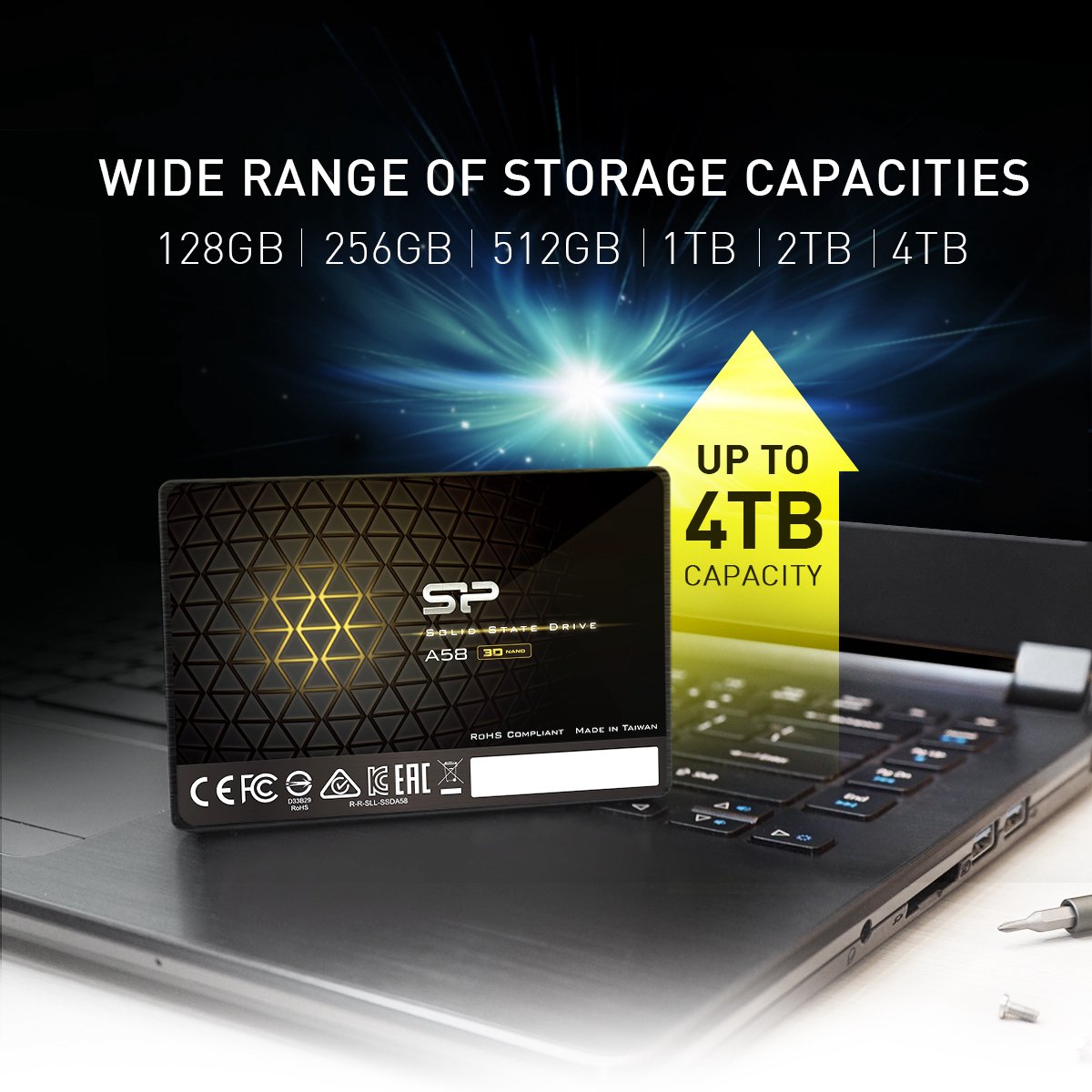 Silicon Power Ace A58 2.5 2Tb Sata Iii 2.5" 3D Nand opslag - afbeelding 4