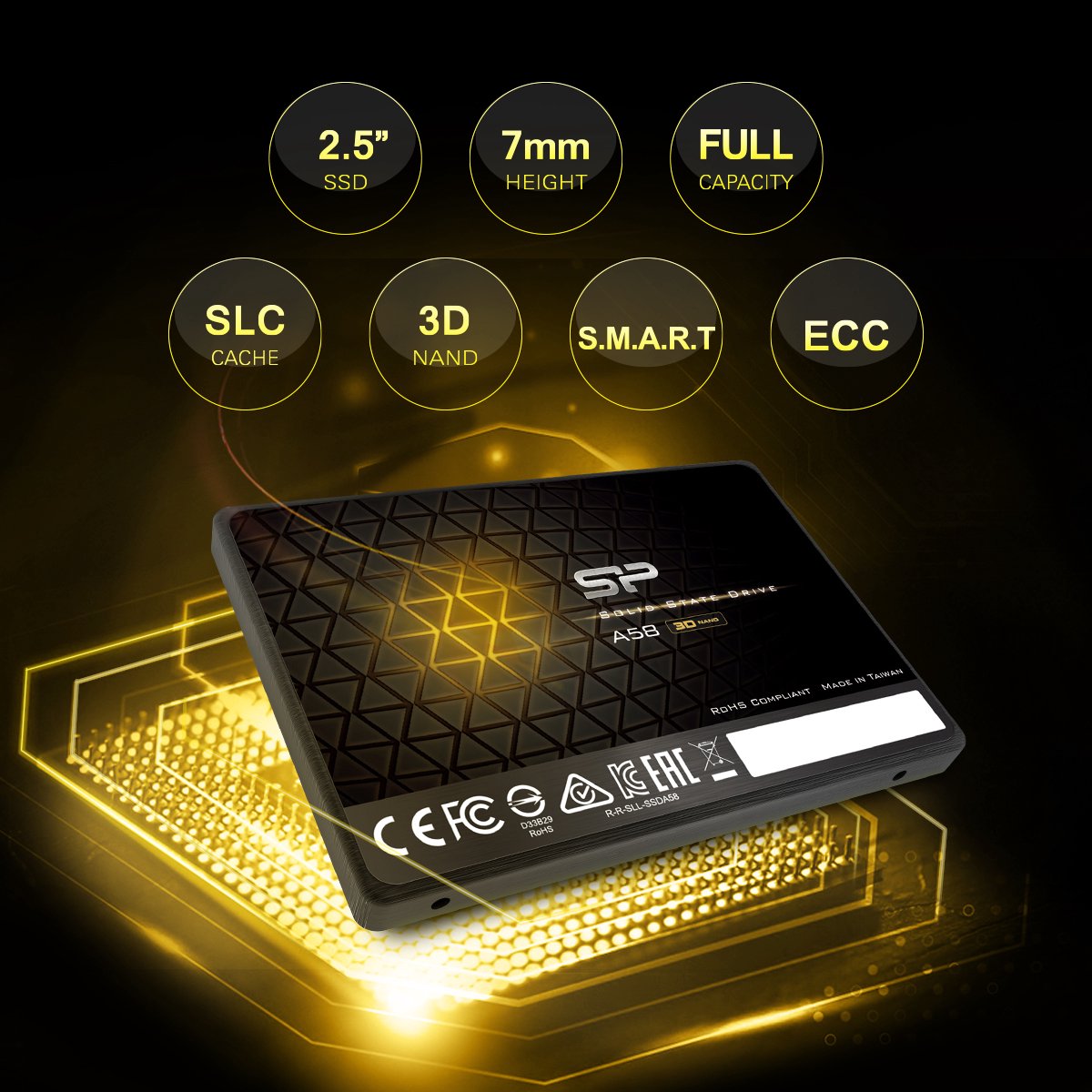 Silicon Power Ace A58 2.5 512Gb Sata Iii 2.5" 3D Nand opslag - afbeelding 6