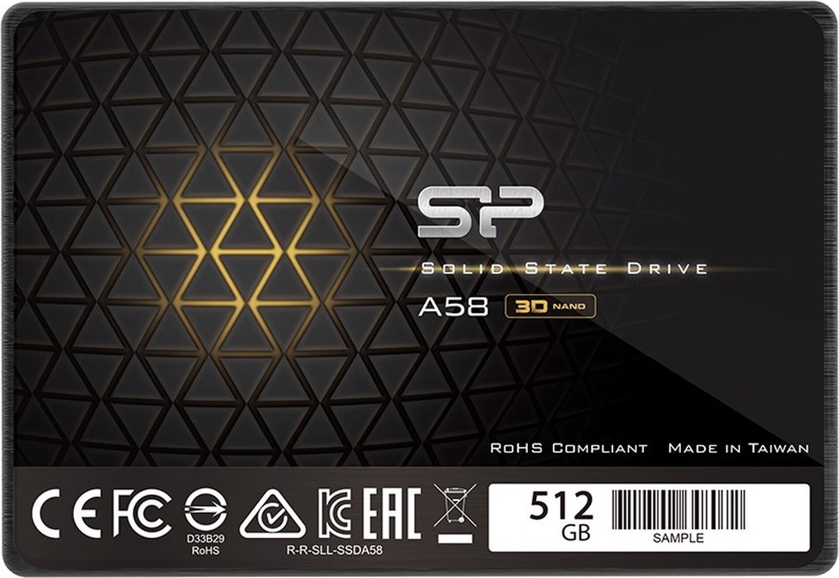 Silicon Power Silicon Power Ace A58 2.5 512Gb Sata Iii 2.5" 3D Nand