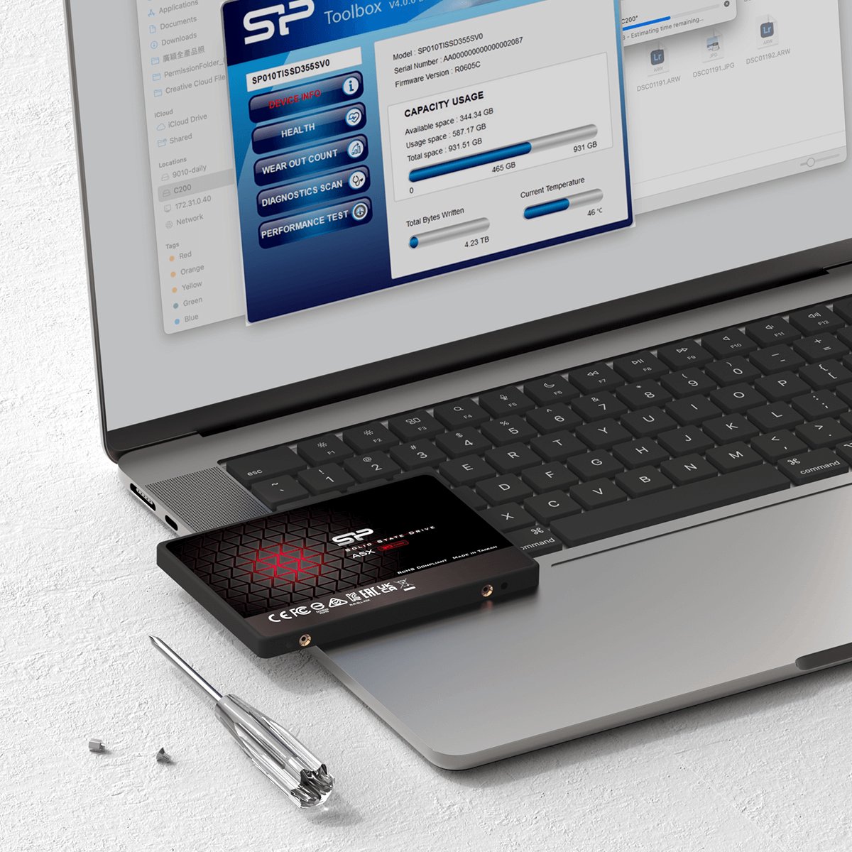 Silicon power ace a5x 4tb interne ssd 2 3 orig - Silicon Power Ace A5X 4TB SATA III SSD