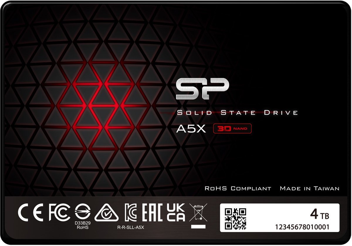 Silicon Power Silicon Power - Ace A5X - 4Tb - Interne Ssd - 2,5 Inch - Sata Iii - 3D Nand