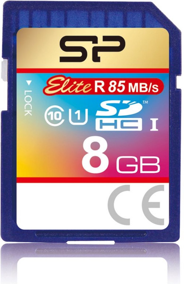 Elite 8GB SDHC UHS-I Class 10