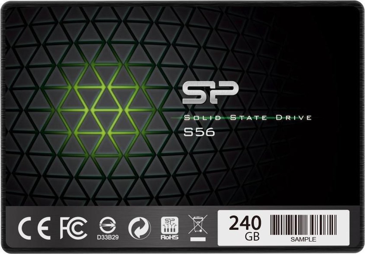 Silicon Power Silicon Power Slim S56 2.5" 240 Gb Sata Iii Tlc