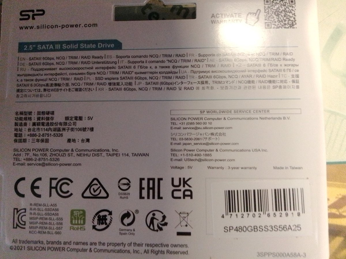 Slim S56 480GB 2.5" SATA III SSD - afbeelding 2