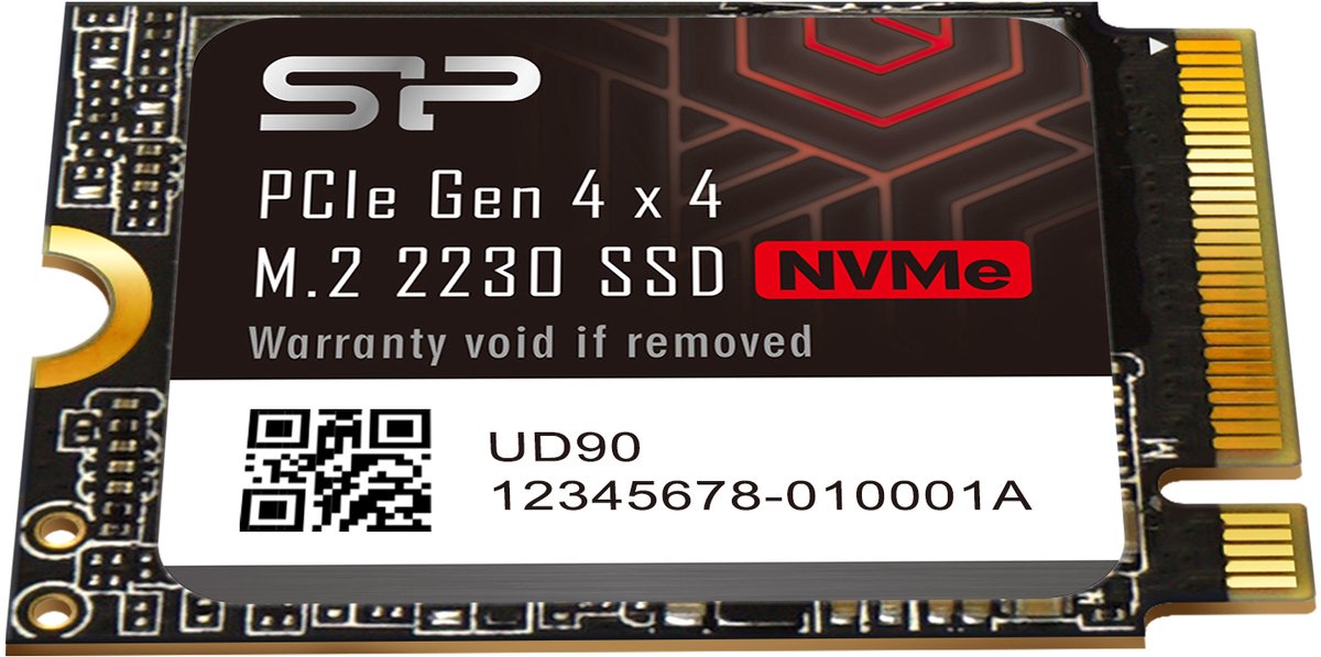 Silicon Power - Ud90 2230e Ssd - Pcie Gen4X4 - Nvme M.2 2230 - 2Tb opslag - afbeelding 7