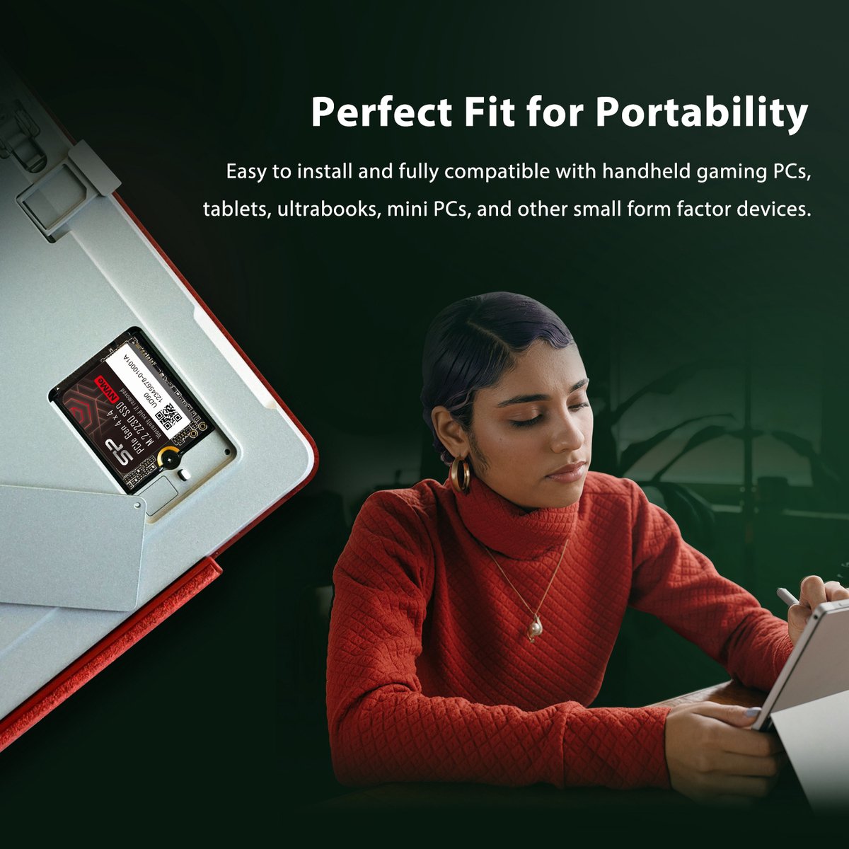 Silicon Power - Ud90 2230e Ssd - Pcie Gen4X4 - Nvme M.2 2230 - 2Tb opslag - afbeelding 8