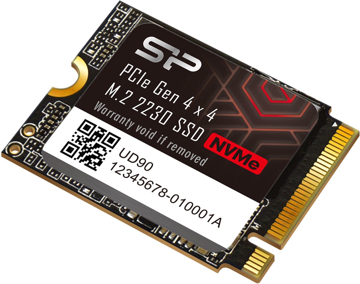 Silicon Power - Ud90 2230e Ssd - Pcie Gen4X4 - Nvme M.2 2230 - 2Tb opslag - afbeelding 9