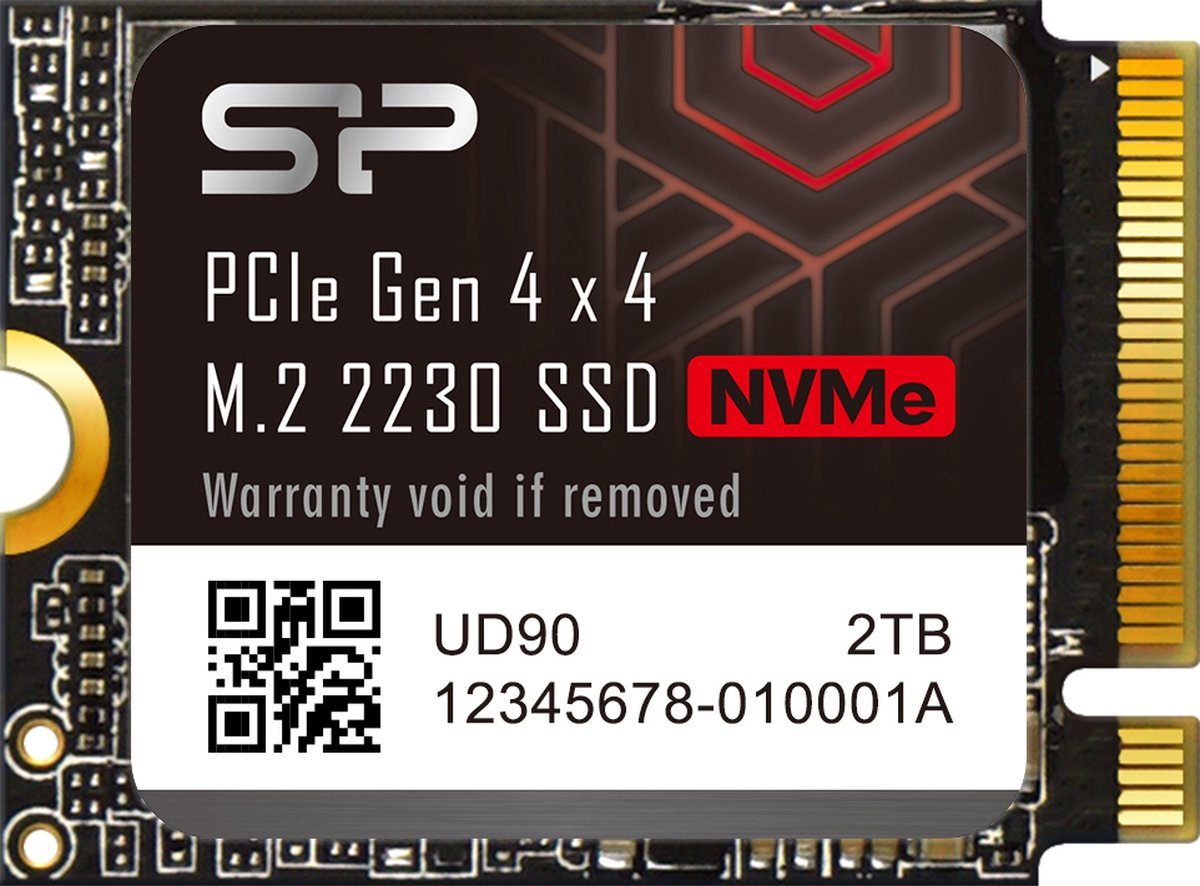 Silicon Power Silicon Power - Ud90 2230 - Interne Ssd - Pcie Gen4X4 - Nvme M.2 2230 - 2Tb