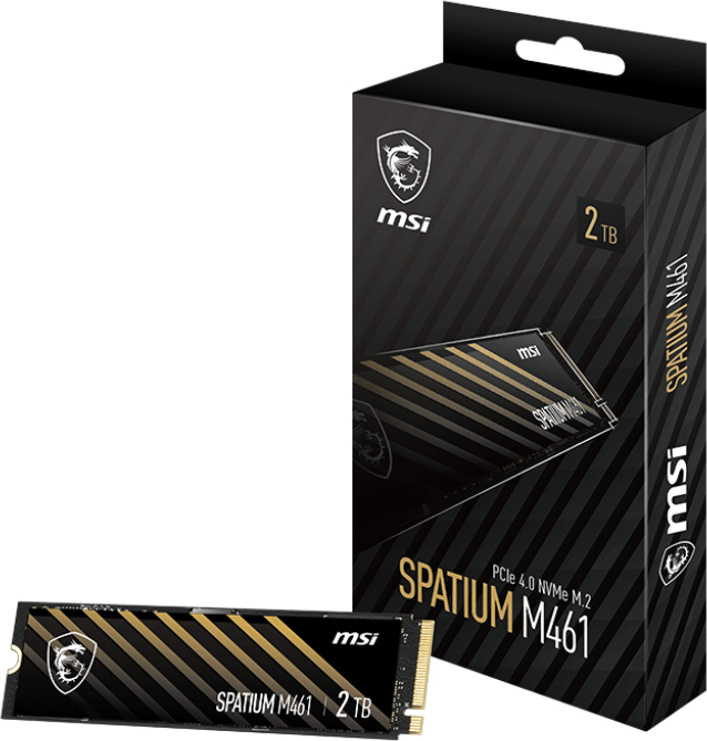 Spatium m461 4 0 nvme m 2 5 orig - MSI SPATIUM M461 PCIe 4.0 NVMe M.2 2TB SSD